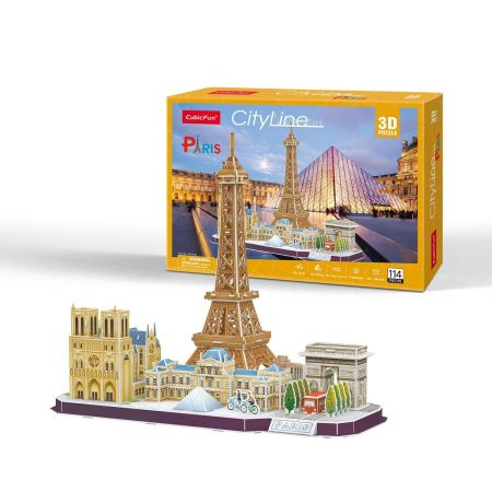 PUZZLE 3D CITY LINE PARIS