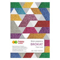 Happy Color Blok BROKAT, 80g/m2, A4, 10 ark, 150g