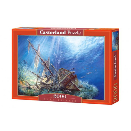 Puzzle 2000 EL SUNK GALLEON Castorland