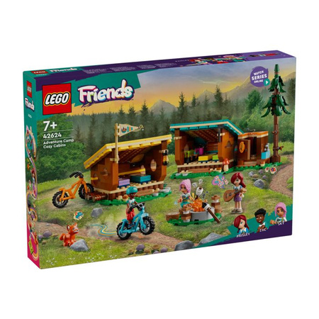 Klocki Lego Friends Przytulne domki na letnim obozie 42624