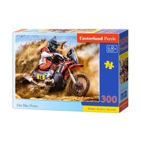 Castorland Puzzle 300 B-030354 Dirt Bike Power @