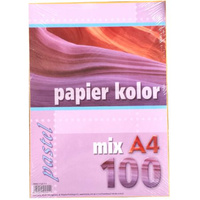 PAPIER A4-100 PASTEL MIX KOLOR