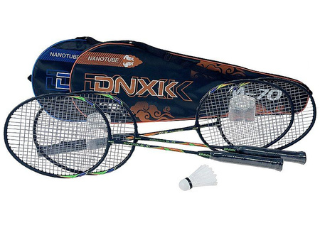 Zestaw do badmintona, w pokrowcu; PVC