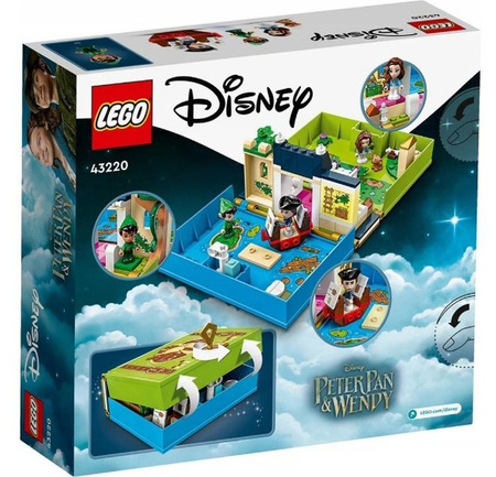 Klocki Lego Disney Książka z przygodami Piotrusia Pana i Wendy 43220