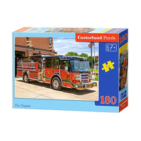 Castorland Puzzle 180 el.  B-018352 Fire Engine