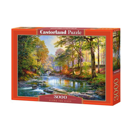 Castorland Puzzle 3000 el.  ALONG THE RIVER