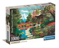 Puzzle 1000 Compact Fuji Garden Clementoni