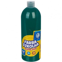 Farba szkolna Astra 1000 ml-zielona ciemna