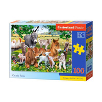 Castorland Puzzle 100 el. B-111138 On the farm