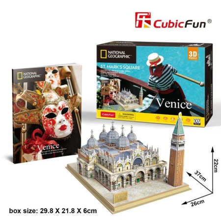 Puzzle 3D 107 el. Plac Świętego Marka