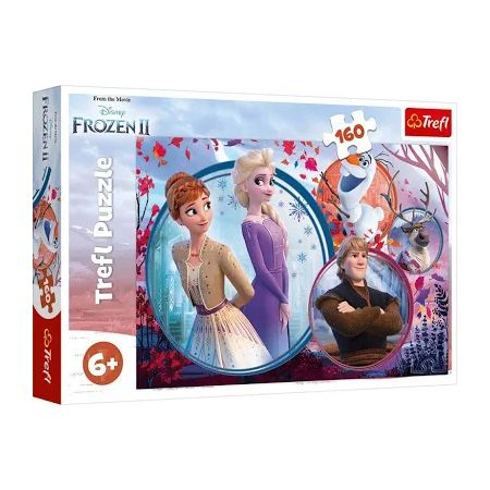 Puzzle 160 el. SIOSTRZANA PRZYGODA FROZEN II