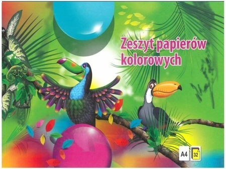 ZESZYT PAP KOLOR A4-32