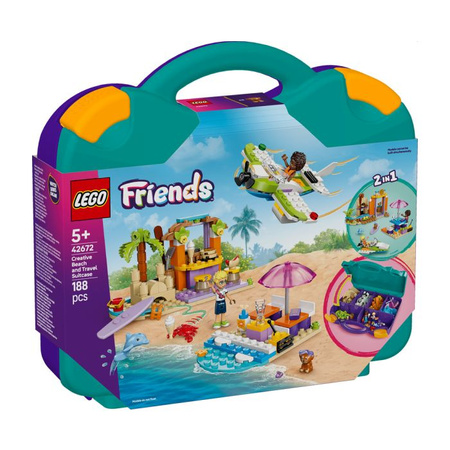 Klocki LEGO Friends 42672 Kreatywna walizka plażowa