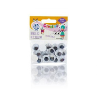 OCZY SAMOPRZYLEPNE 15mm 26 sztuk