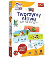 Gra Tworzymy Słowa, Mały Odkrywca, Trefl