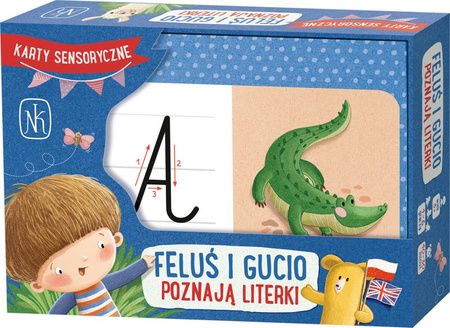 Gra Edukacyjna Feluś i Gucio poznają literki