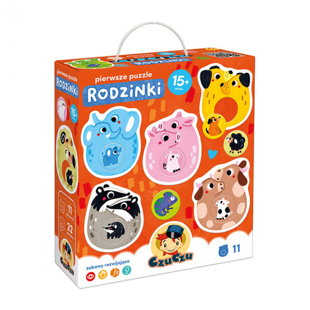 CzuCzu Pierwsze puzzle Rodzinki