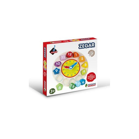 Askato Zegar Układanka seria Pomysłowy Skrzat