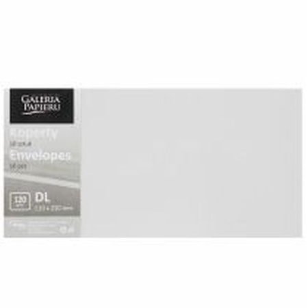 Koperta DL Mika biały P., 120g/m2, op/10szt.