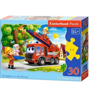 Castorland Puzzle 30 el. Firefighters To The Rescue