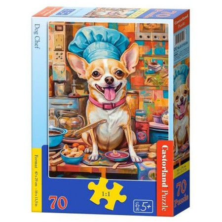 Puzzle 70 el. B-070206 Dog Chef