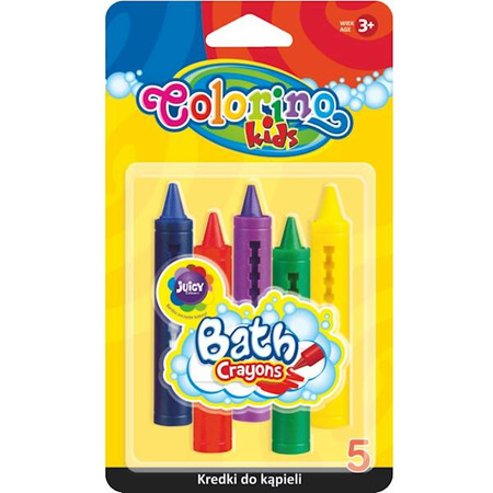 KREDKI DO KĄPIELI 5 KOLORÓW