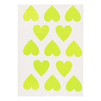 Naklejki odblaskowe serca