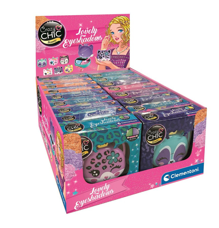 Crazy Chic. Cienie lovely mix Clementoni