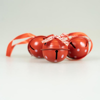 Dzwoneczki dekoracyjne - czerwone