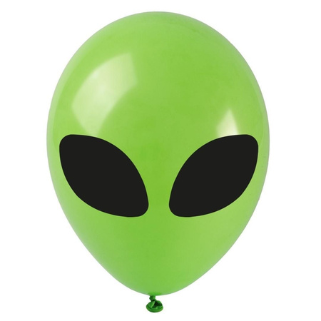 Balony z nadrukiem UFO (6 szt.)