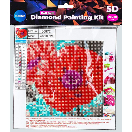 MOZAIKA DIAMENTOWA PEŁNA 20x20 cm FLOWER 2024 80872 CENTRUM