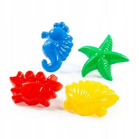 Foremki (krab Nr1 + muszla Nr1 + rozgwiazda Nr2 + konik morski)