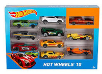 Hot Wheels Autka Zestaw 10 sztuk