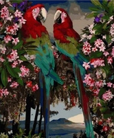 DIAMENTOWA MOZAIKA PAPUGI ARA 30X40cm