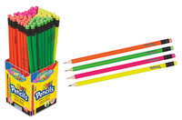 OŁÓWEK NEON Z GUMKĄ