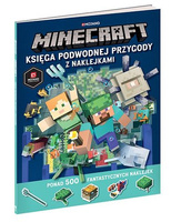 Minecraft. Księga podwodnej przygody z naklejkami