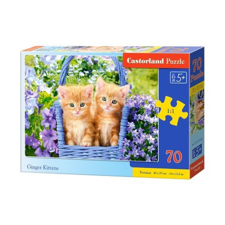 Castorland Puzzle 70 el. Ginger Kittens