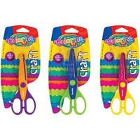 NOŻYCZKI CRAFT RÓŻNE OSTRZA BLISTER