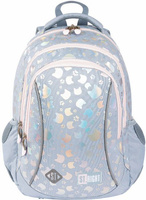 PLECAK 3-KOMOROWY STRIGHT BP-26 SILVER CATS