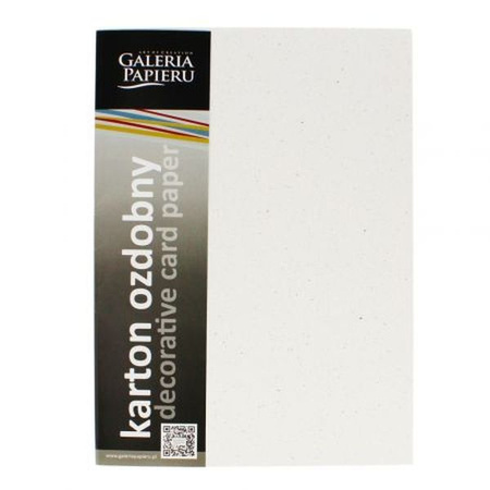Karton ozdobny Terrazzo biały 20 szt./op. 220 g/m2