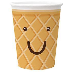 PAW Kubki papierowe 0,25 l 8szt. Ice Cream