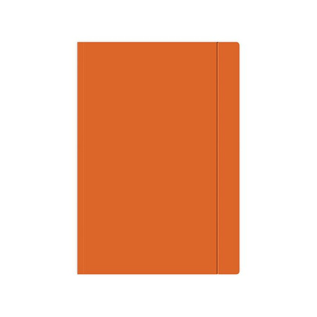 Interdruk Teczka z gumką A4 pomarańczowa