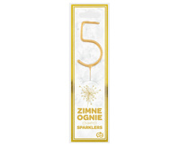 Złota cyfra 5 (zimny ogień)