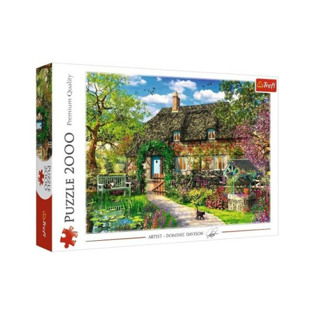 Puzzle 2000 el. Wiejska Chata Trefl