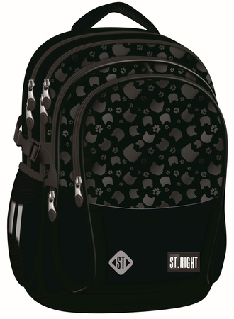 PLECAK 4-KOMOROWY STRIGHT BP-01 BLACK CATS mkmo