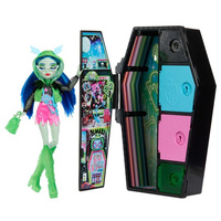 Monster High Staszysekrety Ghoulia Yelps Seria 3 Neonowa HNF81 W4