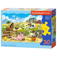 Puzzle 30 el.  B-03815-1 Animals on the Farm