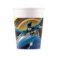 Kubeczki papierowe (WM), Batman, 200ml, 8 sztuk