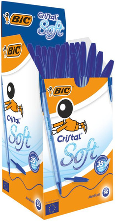 DŁUGOPIS SOFT CRISTAL 50 NIEB