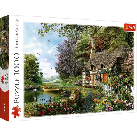 Puzzle 1000 el. Uroczy Zakątek Trefl